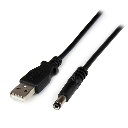 StarTech.com USB to 5.5mm Power Cable - Type N Barrel - 1m - TopAV