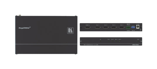 Kramer Electronics VM-4H2 video line amplifier Black - TopAV