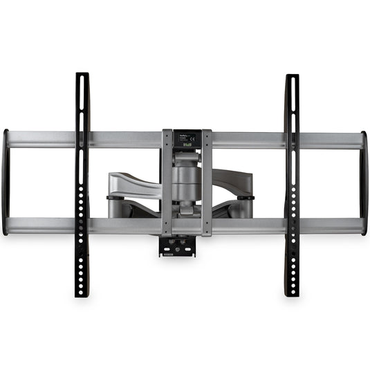 StarTech.com Full Motion TV Wall Mount - Heavy Duty Articulating TV Wall Mount Bracket for 32" to 75" (165lb/75kg) VESA Display - Universal Adjustable Tilt/Swivel Flat Screen Arm - Silver - TopAV