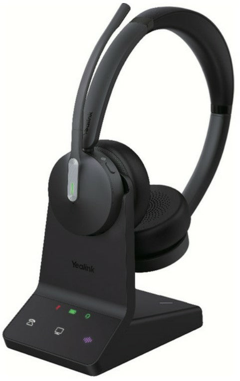 Yealink WH64 Dual UC Headset Wireless Head-band Office/Call center Micro-USB Bluetooth Black - TopAV