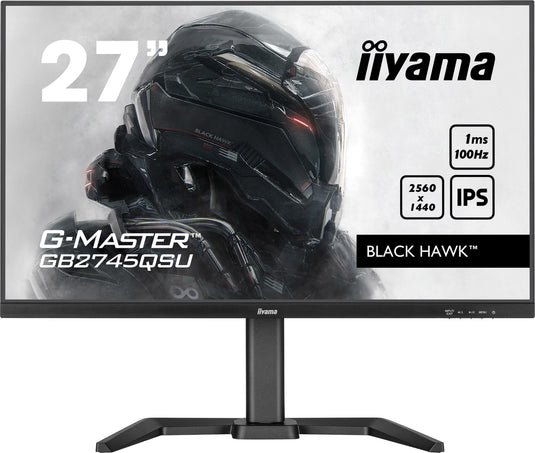 iiyama G-MASTER GB2745QSU-B1 computer monitor 68.6 cm (27") 2560 x 1440 pixels 2K Ultra HD LED Black - TopAV