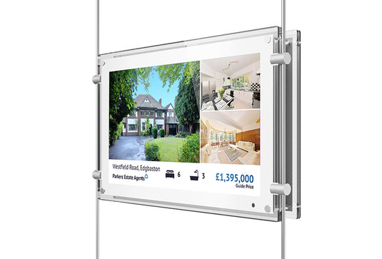 Allsee Technologies RD15HD8 Signage Display Transparent box display 38.1 cm (15") LCD Wi-Fi 1000 cd/m¬? Full HD Transparent, White Built-in processor Android 7.1 24/7 - TopAV