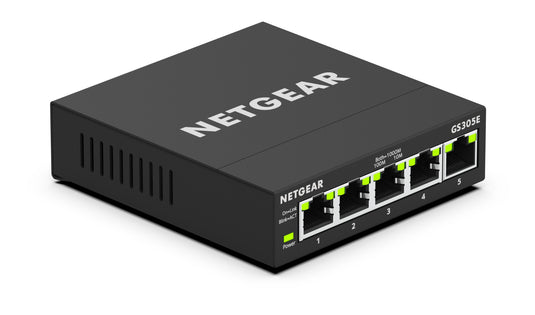 NETGEAR SOHO Managed L3 Gigabit Ethernet (10/100/1000) Black - TopAV