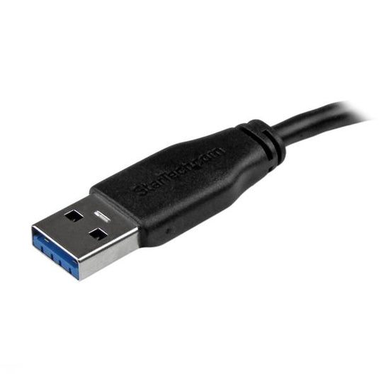 StarTech.com Slim Micro USB 3.0 Cable - M/M - 15cm (6in) - TopAV