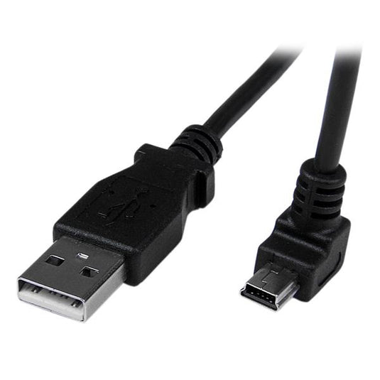 StarTech.com 2m Mini USB Cable - A to Down Angle Mini B - TopAV