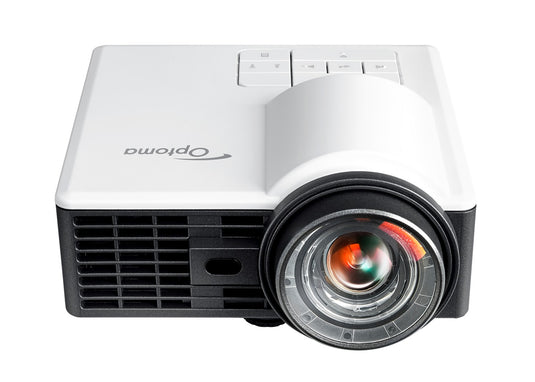 Optoma ML1050ST+ data projector Short throw projector 1000 ANSI lumens DLP WXGA (1280x800) 3D Black, White - TopAV