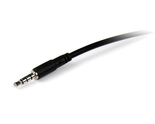 StarTech.com 2m 3.5mm 4 Position TRRS Headset Extension Cable - M/F - TopAV