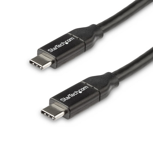 StarTech.com USB-C to USB-C Cable w/ 5A PD - M/M - 0.5 m - USB 2.0 - USB-IF Certified - TopAV