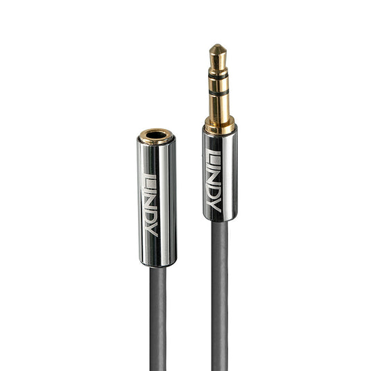 Lindy 10m 3.5mm Extension Audio Cable, Cromo Line - TopAV