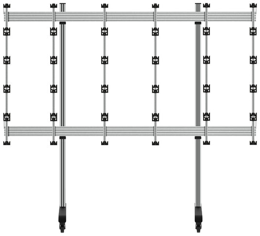 B-Tech SYSTEM X - Mobile Stand for INFiLED WP Series 5x5 DVLED Videowalls - TopAV