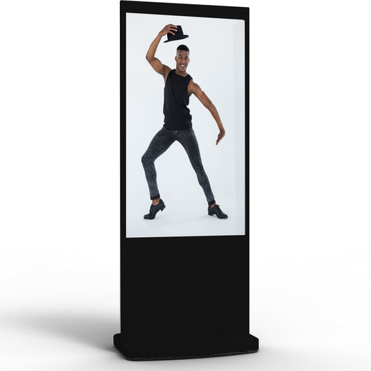 Allsee Technologies L65UHD3 65" Freestanding Digital Poster - TopAV