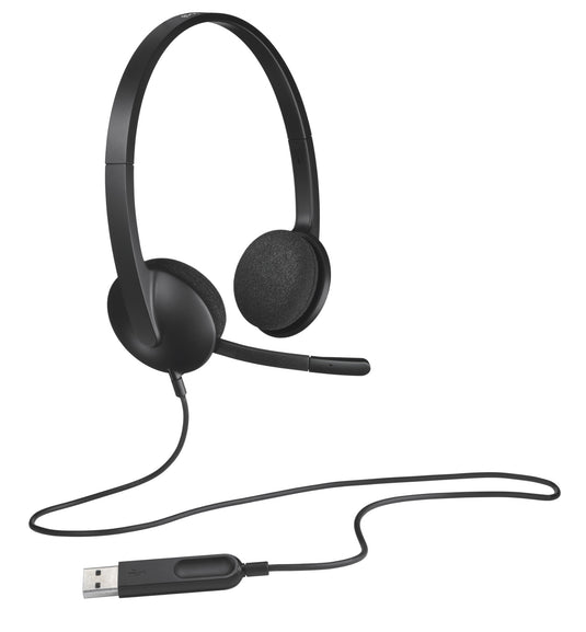 Logitech H340 USB Computer Headset - TopAV