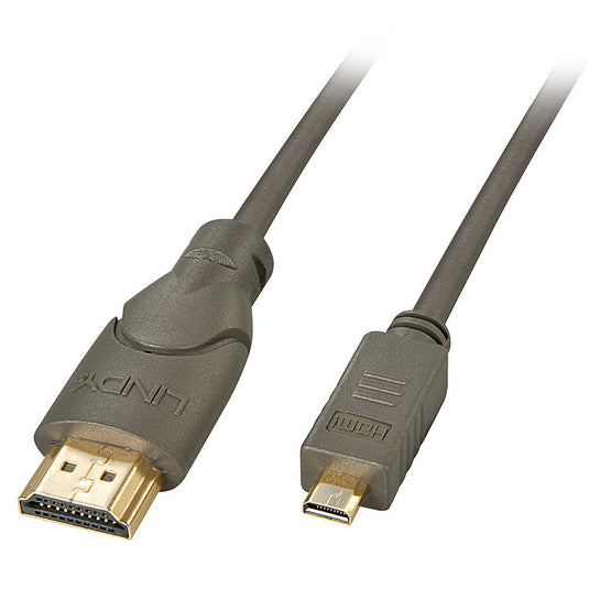 Lindy 0.5m High Speed Micro HDMI to HDMI Cable - TopAV