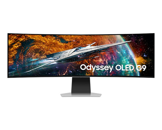 Samsung LS49CG954SU computer monitor 124.5 cm (49") 5120 x 1440 pixels DQHD OLED Silver - TopAV