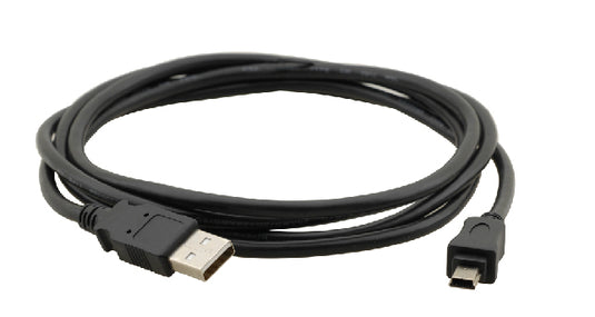 Kramer Electronics USB-A (M) to USB Mini-B 5-pin (M) 2.0, 3m USB cable USB 2.0 USB A Mini-USB B Black - TopAV