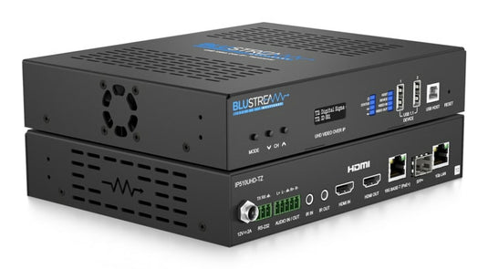 Blustream IP510UHD-TZ AV receiver Black - TopAV