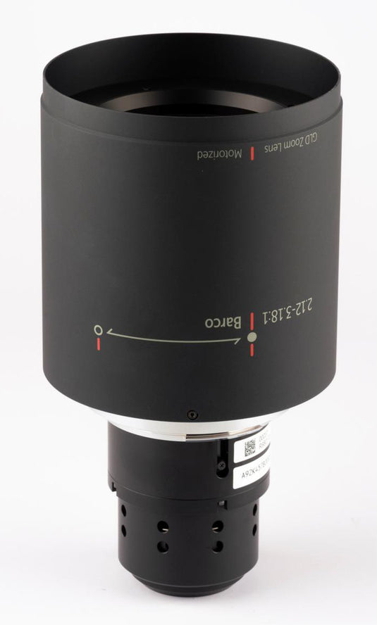 Barco R98017211 projection lens F80-4K12, F80-4K7, F80-4K9, F80-Q12, F80-Q7, F80-Q9, Medea - TopAV