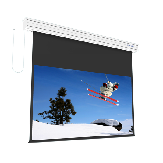 Sapphire Electric Screen 5080 x 2857mm 16:9 Format With Seam - TopAV