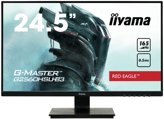 iiyama G-MASTER G2560HSU-B3 LED display 62.2 cm (24.5") 1920 x 1080 pixels Full HD Black - TopAV