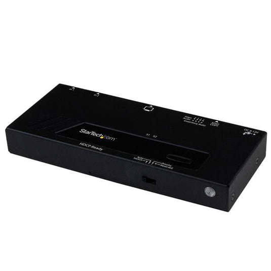 StarTech.com 2 Port HDMI Switch w/ Automatic and Priority Switching - 1080p - TopAV