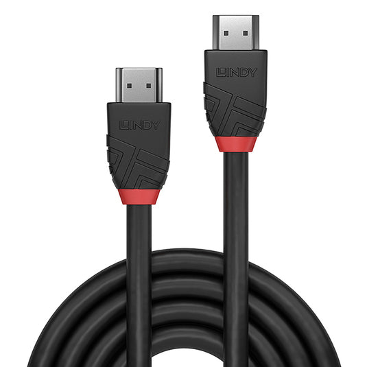 Lindy 5m High Speed HDMI Cable, Black Line - TopAV