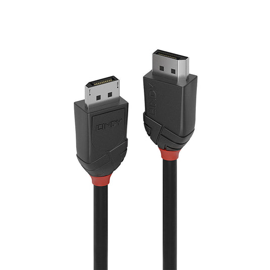 Lindy 1.5m DisplayPort 1.2 Cable, Black Line - TopAV