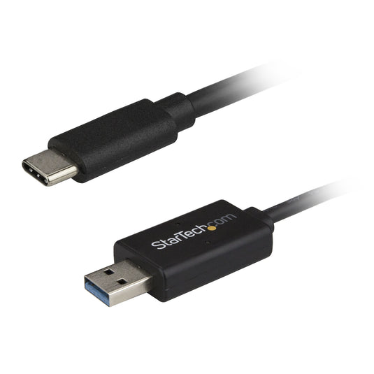 StarTech.com USB-C to USB 3.0 Data Transfer Cable for Mac and Windows, 2m (6ft) - TopAV