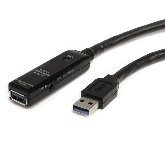 StarTech.com 3m USB 3.0 Active Extension Cable - M/F - TopAV