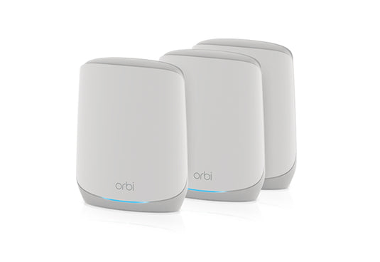 NETGEAR Orbi RBK763S Tri-band (2.4 GHz / 5 GHz / 5 GHz) Wi-Fi 6 (802.11ax) White 7 Internal - TopAV