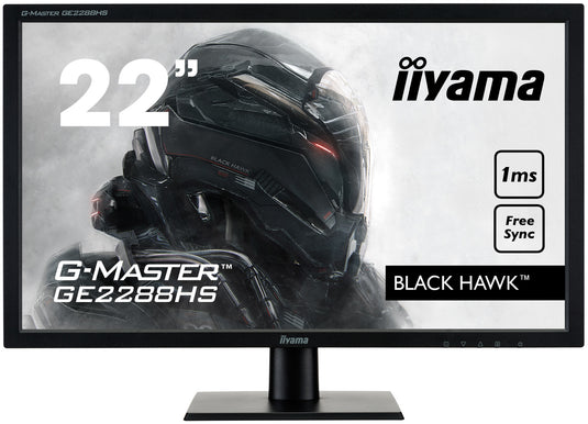 iiyama G-MASTER GE2288HS 55CM 21.5IN TN LED display 54.6 cm (21.5") 1920 x 1080 pixels Full HD Black - TopAV