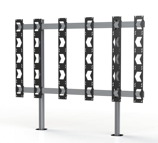 B-Tech SYSTEM X - Bolt-Down Stand for Unilumin UpanelS 5x5 DVLED Videowalls - TopAV