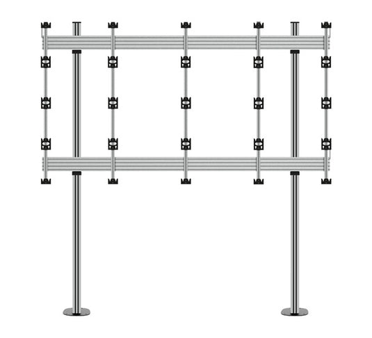 B-Tech SYSTEM X - Bolt-Down Stand for INFiLED WP Series 4x4 DVLED Videowalls - TopAV