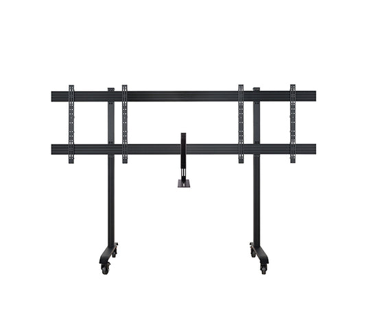 B-Tech SYSTEM X - XXL Twin Screen VC Trolley (VESA 1000 x 800) - TopAV