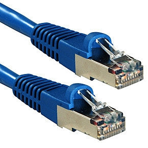 Lindy 47146 networking cable Blue 0.5 m Cat6a S/FTP (S-STP) - TopAV