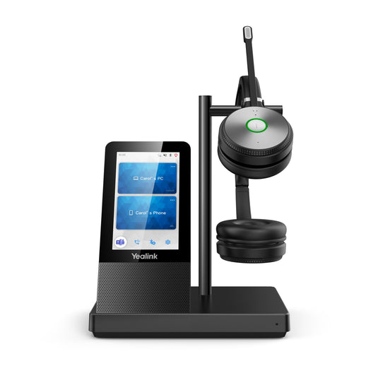 Yealink WH66 Dual UC-DECT Wireless headset - TopAV