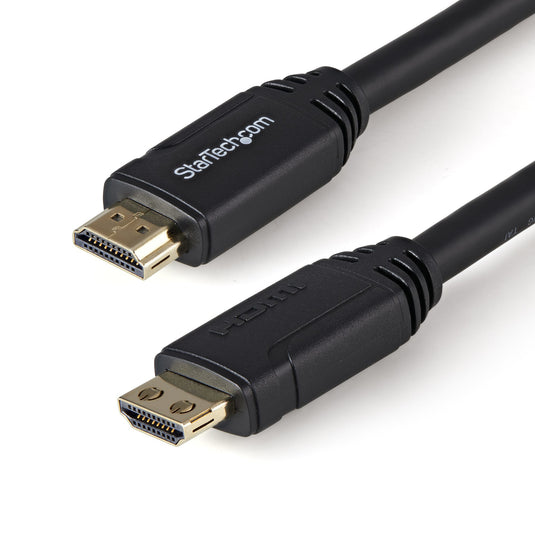 StarTech.com 9.8ft (3m) HDMI 2.0 Cable, 4K Premium Certified High Speed HDMI Cable w/ Ethernet, 4K 60Hz HDR10, UHD HDMI Cable/Cord, M/M Gripping Connectors - TopAV