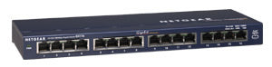 NETGEAR ProSafe 16 Port Gigabit Desktop Switch Unmanaged Gigabit Ethernet (10/100/1000) - TopAV