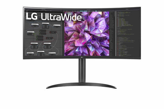 LG 34WQ75C-B computer monitor 86.7 cm (34.1") 3440 x 1440 pixels UltraWide Quad HD Black - TopAV