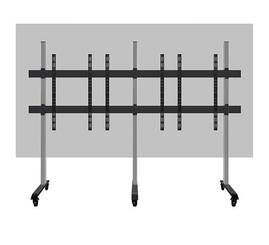 B-Tech SYSTEM X - Mobile Stand For LG 163inch All-In-One dvLED Displays - TopAV