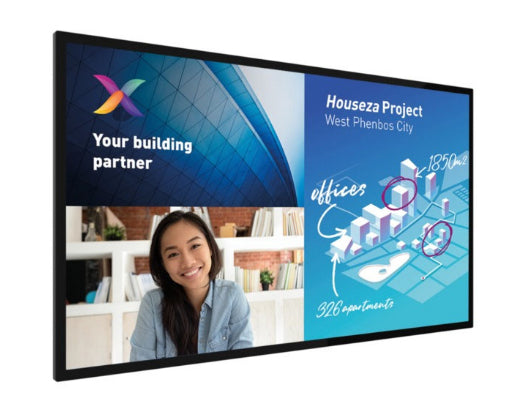 Philips 86BDL8051C/00 Signage Display 2.18 m (86") 350 cd/m² 4K Ultra HD Black Touchscreen Android 9.0 - TopAV