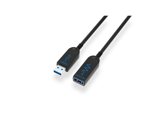 Blustream USB3AMF10 USB cable USB 3.2 Gen 2 (3.1 Gen 2) 10 m USB A Black, Blue - TopAV