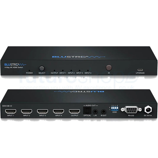 Blustream SW41AB-8K video switch HDMI - TopAV