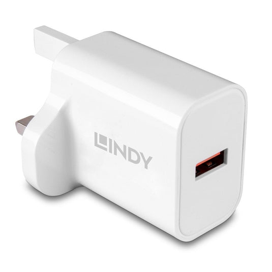 Lindy 18W USB Type A Charger - TopAV