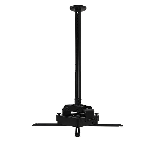 B-Tech SYSTEM 2 - Heavy Duty Projector Ceiling Mount with Micro-adjustment - 0.6m to 1m ?ò50mm Pole - TopAV