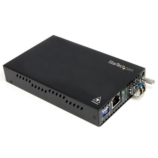 StarTech.com Fiber Media Converter Gigabit 1000Mbps MM Fibre LC 550m - TopAV