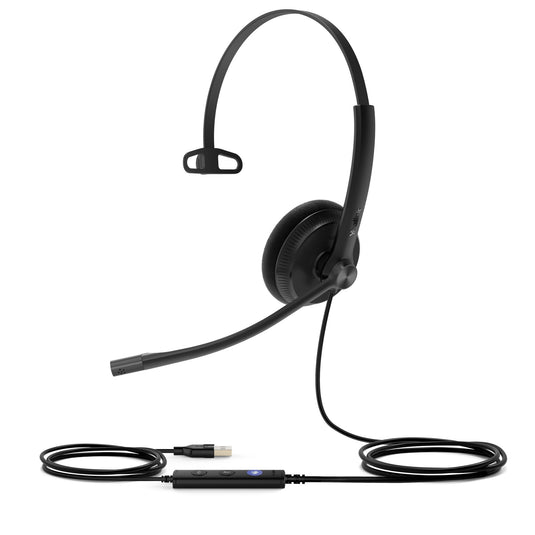 Yealink UH34 Lite Mono Teams-USB Wired Headset - TopAV