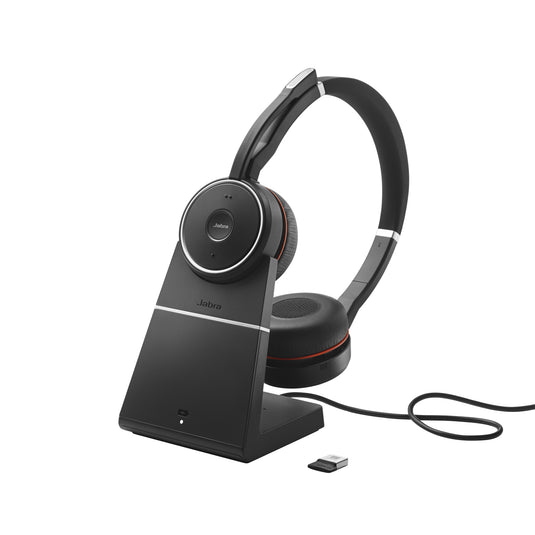 Jabra Evolve 75 SE - MS Stereo with Charging Stand - TopAV