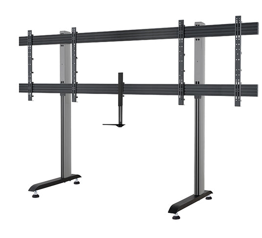 B-Tech SYSTEM X - XXL Twin Screen VC Stand (VESA 1000 x 800) - TopAV