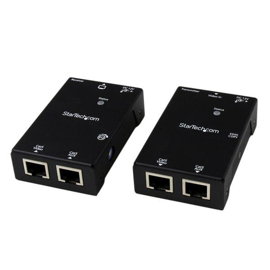 StarTech.com HDMI Over CAT5e/CAT6 Extender with Power Over Cable - 165 ft (50m) - TopAV