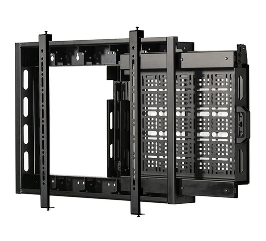 B-Tech Flat Screen Wall Mount with Slide-Out AV Storage Tray (VESA 600 x 400) - TopAV